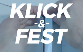 Patentiertes Montagesystem "Klick & Fest"